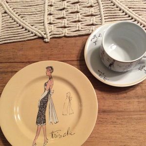 Rosanna Fashion Plates and Tea Cups.